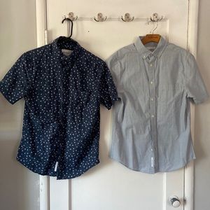 Goodfellow Short Sleeve Buttoned Shirts Small